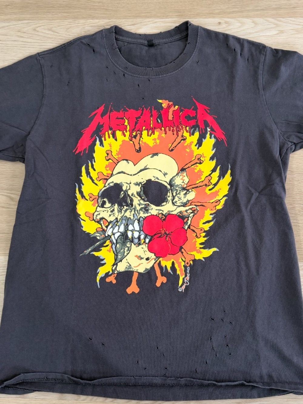 R13 Metallica Vintage T-Shirt - Picture 4 of 5